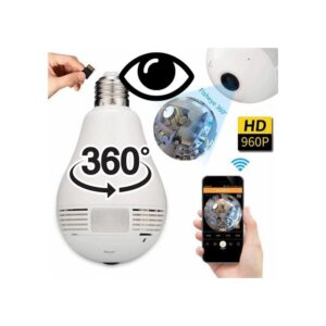 Cámara Panorámica 360° tipo Foco – Seguridad Inteligente Full HD
